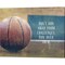 Don't Run Away From Challenges - Basketball by Sports Mania 20" x 16" Canvas Wall Art
